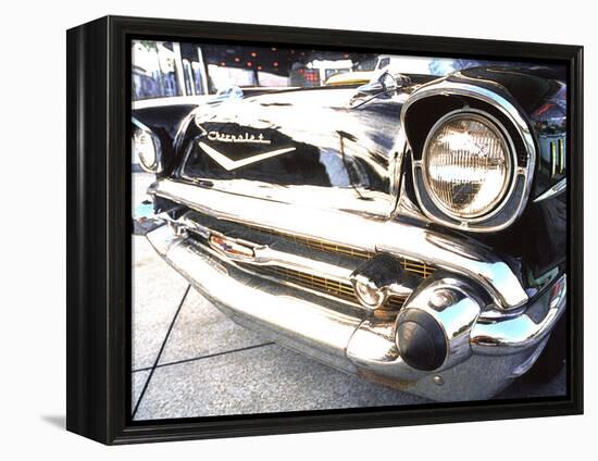 Detail of Classic Car, 57 Chevy-Bill Bachmann-Framed Premier Image Canvas