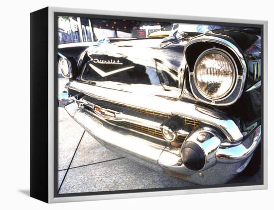 Detail of Classic Car, 57 Chevy-Bill Bachmann-Framed Premier Image Canvas