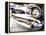 Detail of Classic Car, 57 Chevy-Bill Bachmann-Framed Premier Image Canvas