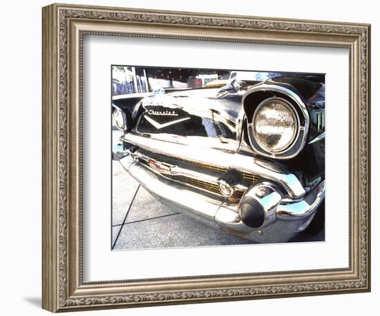 Detail of Classic Car, 57 Chevy-Bill Bachmann-Framed Photographic Print