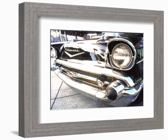 Detail of Classic Car, 57 Chevy-Bill Bachmann-Framed Photographic Print