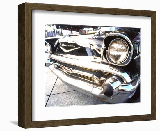 Detail of Classic Car, 57 Chevy-Bill Bachmann-Framed Photographic Print