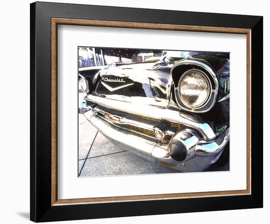 Detail of Classic Car, 57 Chevy-Bill Bachmann-Framed Photographic Print