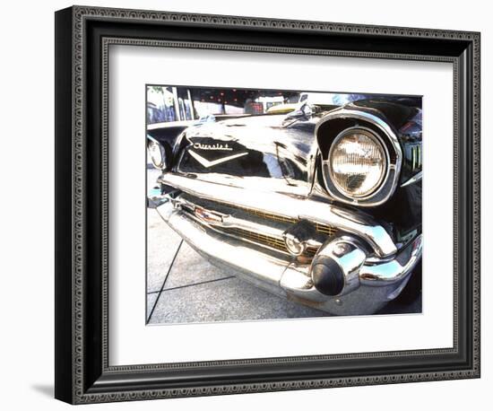 Detail of Classic Car, 57 Chevy-Bill Bachmann-Framed Photographic Print