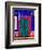 Detail of Colorful Wooden Door and Step, Cabo San Lucas, Mexico-Nancy & Steve Ross-Framed Photographic Print