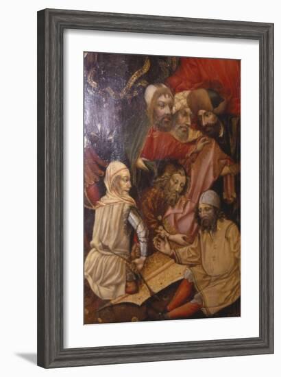 Detail of Crucifixion, Frankfurt, West Germany, 1430-Unknown-Framed Giclee Print