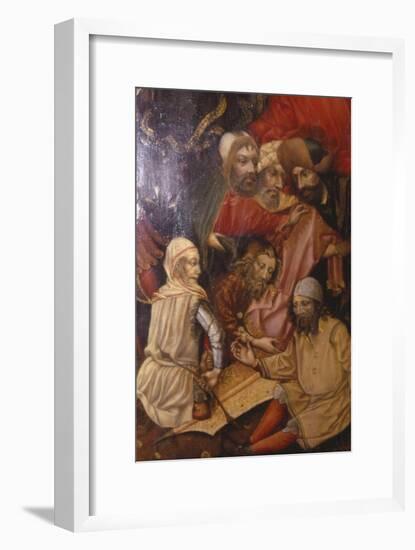 Detail of Crucifixion, Frankfurt, West Germany, 1430-Unknown-Framed Giclee Print