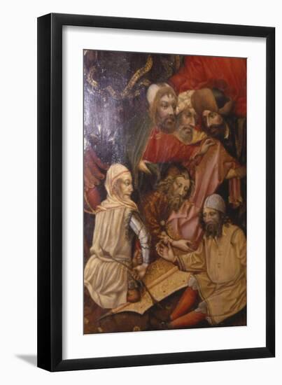 Detail of Crucifixion, Frankfurt, West Germany, 1430-Unknown-Framed Giclee Print