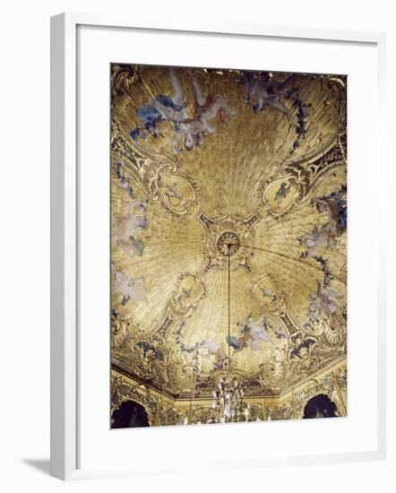 Detail of Decorations in Octagonal Living Room-null-Framed Giclee Print