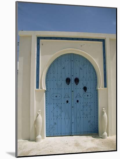 Detail of Door, Carthage, Tunisia, North Africa, Africa-Nelly Boyd-Mounted Photographic Print