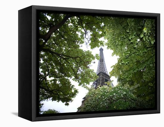 Detail of Eiffel Tower, Paris, France-Jim Zuckerman-Framed Premier Image Canvas