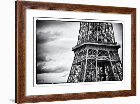 Detail of Eiffel Tower - Paris - France-Philippe Hugonnard-Framed Photographic Print