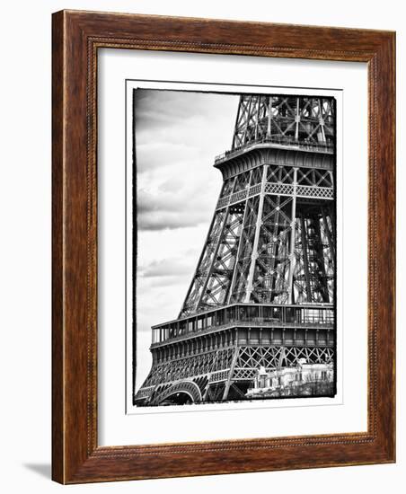 Detail of Eiffel Tower - Paris - France-Philippe Hugonnard-Framed Photographic Print