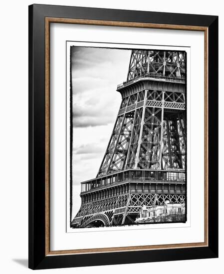 Detail of Eiffel Tower - Paris - France-Philippe Hugonnard-Framed Photographic Print