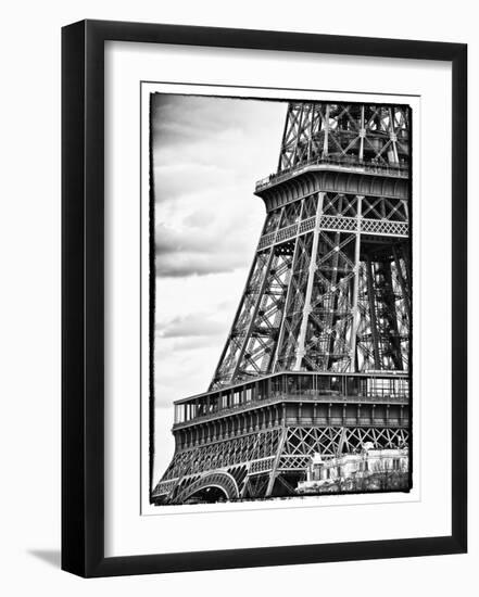 Detail of Eiffel Tower - Paris - France-Philippe Hugonnard-Framed Photographic Print