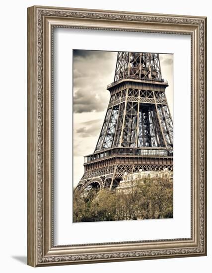 Detail of Eiffel Tower - Paris - France-Philippe Hugonnard-Framed Photographic Print