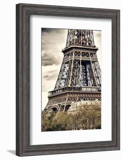 Detail of Eiffel Tower - Paris - France-Philippe Hugonnard-Framed Photographic Print