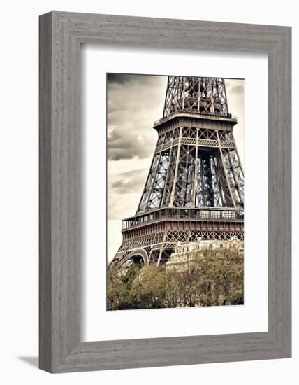 Detail of Eiffel Tower - Paris - France-Philippe Hugonnard-Framed Photographic Print