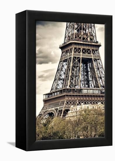 Detail of Eiffel Tower - Paris - France-Philippe Hugonnard-Framed Premier Image Canvas
