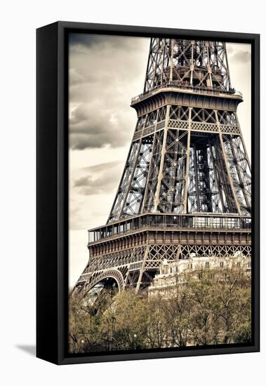 Detail of Eiffel Tower - Paris - France-Philippe Hugonnard-Framed Premier Image Canvas