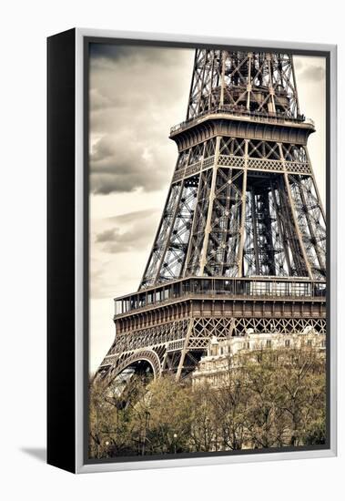 Detail of Eiffel Tower - Paris - France-Philippe Hugonnard-Framed Premier Image Canvas