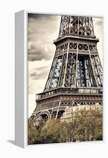 Detail of Eiffel Tower - Paris - France-Philippe Hugonnard-Framed Premier Image Canvas