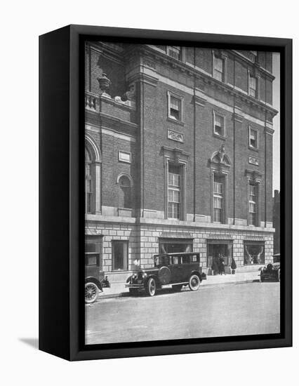 Detail of end bay, Hotel Statler, Buffalo, New York, 1923-null-Framed Premier Image Canvas