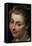 Detail of Face from Isabella Brant as Glycera-Peter Paul Rubens-Framed Premier Image Canvas