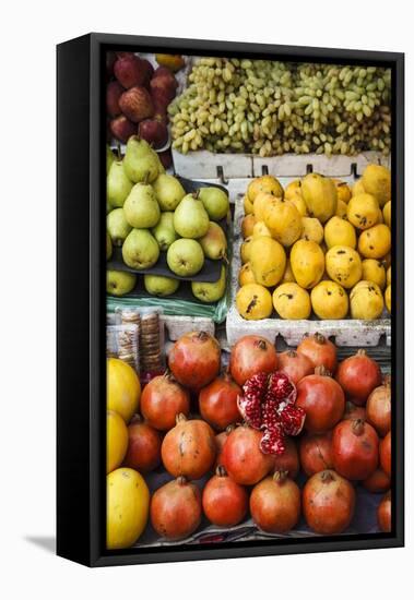 Detail of Fruits at Mapusa Market, Goa, India, Asia-Yadid Levy-Framed Premier Image Canvas