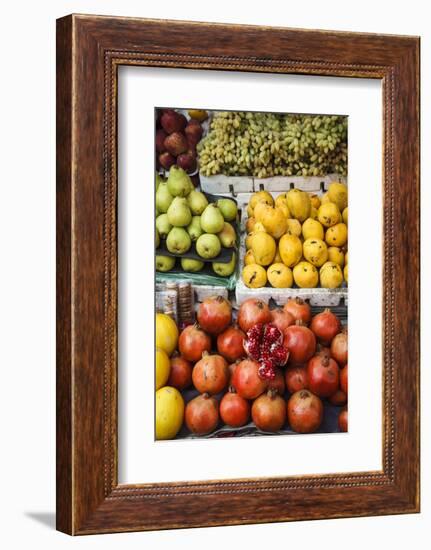 Detail of Fruits at Mapusa Market, Goa, India, Asia-Yadid Levy-Framed Photographic Print