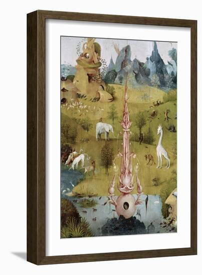 Detail of Garden of Earthly Delights, no.2, c.1505-Hieronymus Bosch-Framed Giclee Print