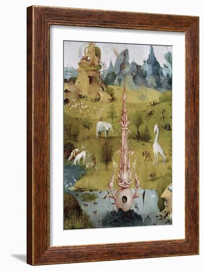 Detail of Garden of Earthly Delights, no.2, c.1505-Hieronymus Bosch-Framed Giclee Print