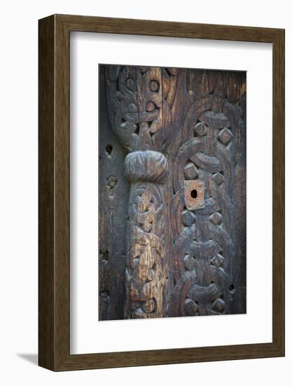 Detail of Gol Stave Church-Doug Pearson-Framed Photographic Print