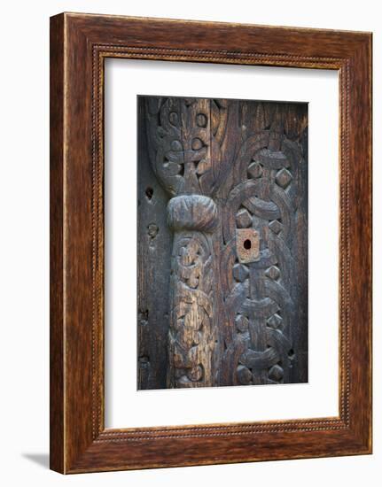 Detail of Gol Stave Church-Doug Pearson-Framed Photographic Print