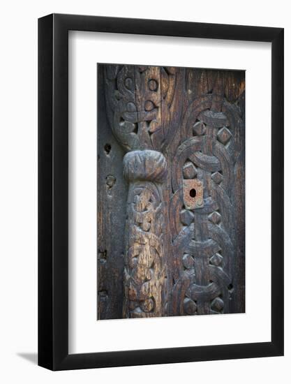 Detail of Gol Stave Church-Doug Pearson-Framed Photographic Print