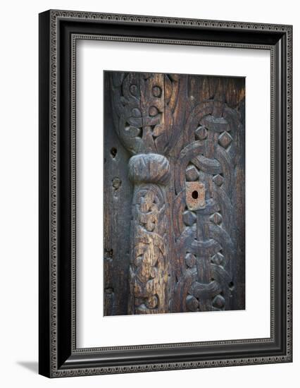 Detail of Gol Stave Church-Doug Pearson-Framed Photographic Print