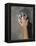 Detail of Hand on Wall Climbing Grip-null-Framed Premier Image Canvas