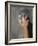 Detail of Hand on Wall Climbing Grip-null-Framed Photographic Print