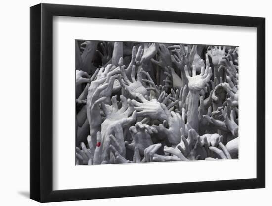 Detail of Hands-Stuart Black-Framed Photographic Print