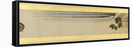 Detail of Handscroll with Miscellaneous Images, Edo Period, 1839-Katsushika Hokusai-Framed Premier Image Canvas