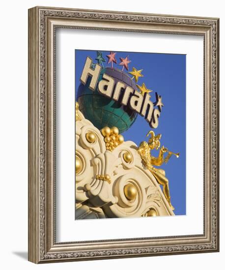 Detail of Harrah's Casino, Las Vegas, Nevada, United States of America, North America-Richard Cummins-Framed Photographic Print