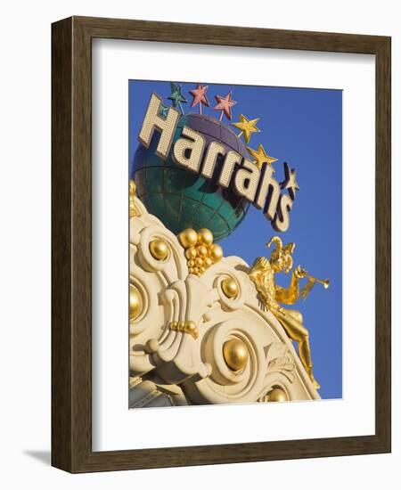 Detail of Harrah's Casino, Las Vegas, Nevada, United States of America, North America-Richard Cummins-Framed Photographic Print