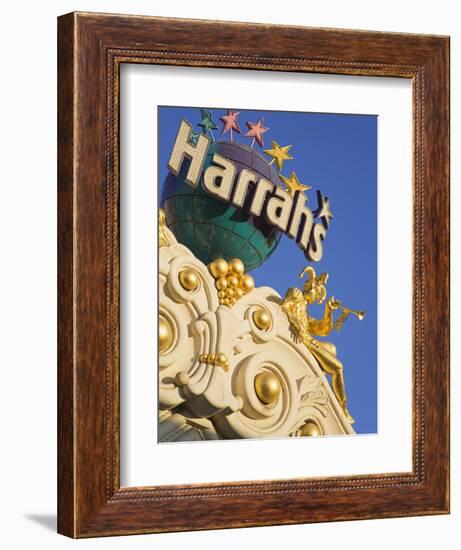 Detail of Harrah's Casino, Las Vegas, Nevada, United States of America, North America-Richard Cummins-Framed Photographic Print