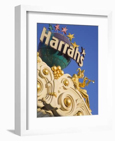 Detail of Harrah's Casino, Las Vegas, Nevada, United States of America, North America-Richard Cummins-Framed Photographic Print