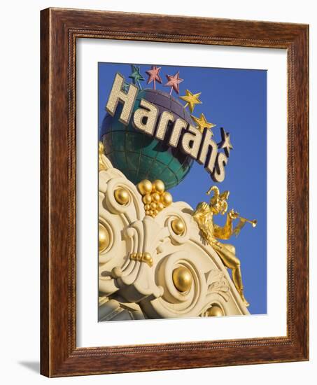 Detail of Harrah's Casino, Las Vegas, Nevada, United States of America, North America-Richard Cummins-Framed Photographic Print