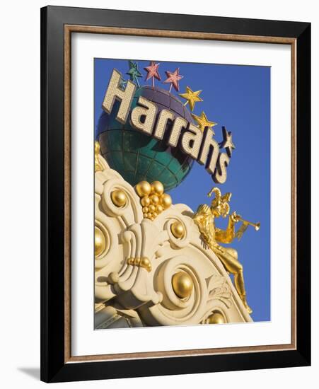 Detail of Harrah's Casino, Las Vegas, Nevada, United States of America, North America-Richard Cummins-Framed Photographic Print