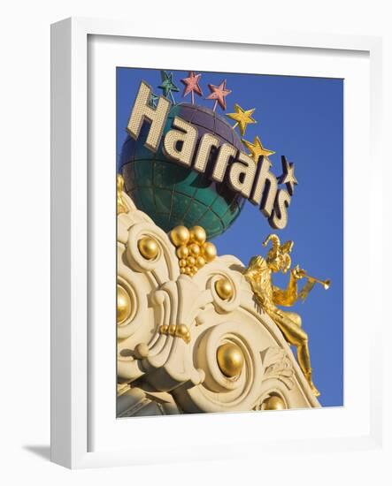 Detail of Harrah's Casino, Las Vegas, Nevada, United States of America, North America-Richard Cummins-Framed Photographic Print