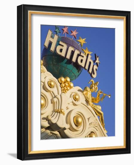 Detail of Harrah's Casino, Las Vegas, Nevada, United States of America, North America-Richard Cummins-Framed Photographic Print