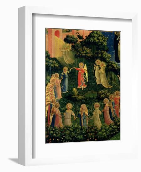 Detail of Heaven from the Last Judgement-Fra Angelico-Framed Giclee Print