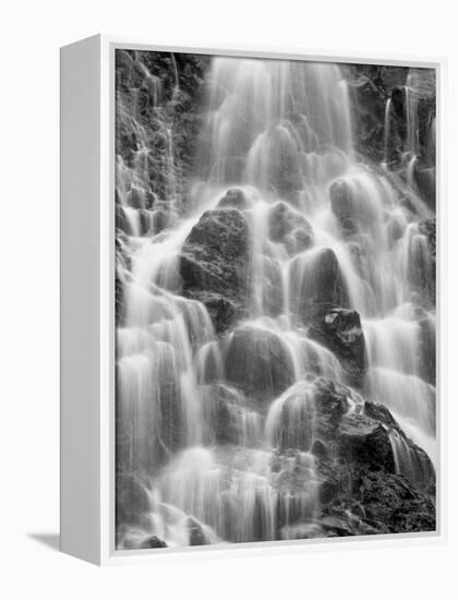 Detail of Horsetail Falls, Near Valdez, Alaska, United States of America, North America-James Hager-Framed Premier Image Canvas